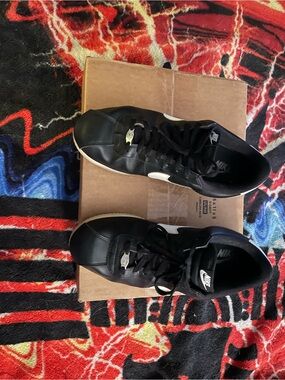 Nike Cortez Men’s Black and White Low-Top Sneakers